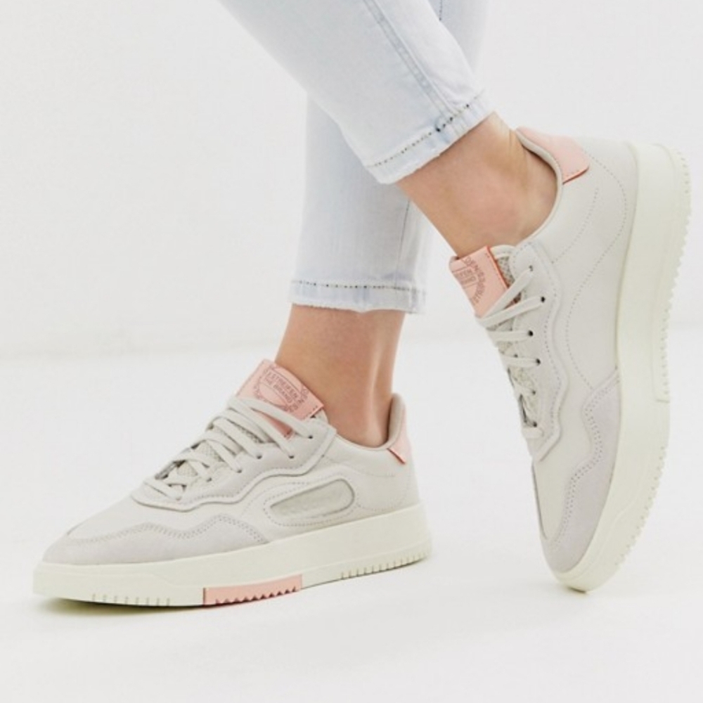 Addidas SC Premier Shoes - raw white/ vapour pink